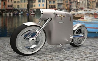 酷味十足的 Monocasco 環(huán)保摩托車